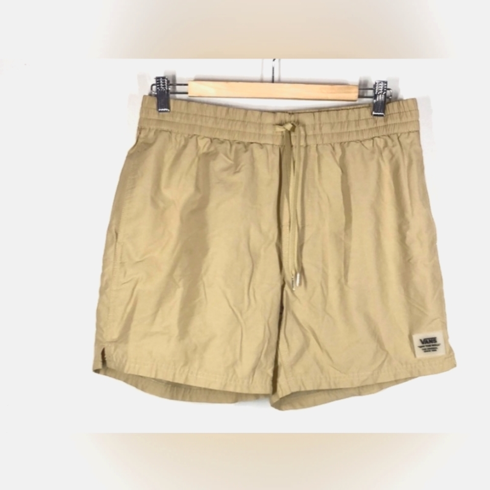 Vans decksiders Men's khaki 17" volley  boardshorts size M